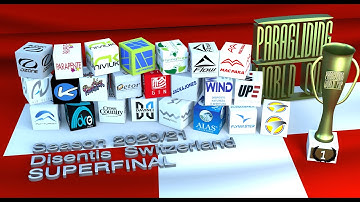 Paragliding World Cup SuperFinal Disentis 2021Task1 B roll
