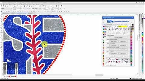 How to prepare a Multi-Dec Rhinestone and HTV design for your Vinyl Cutter