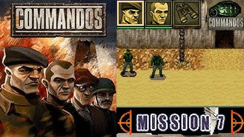 Gameplay || Commandos || Java || J2ME Loader || Mission 7 (End)
