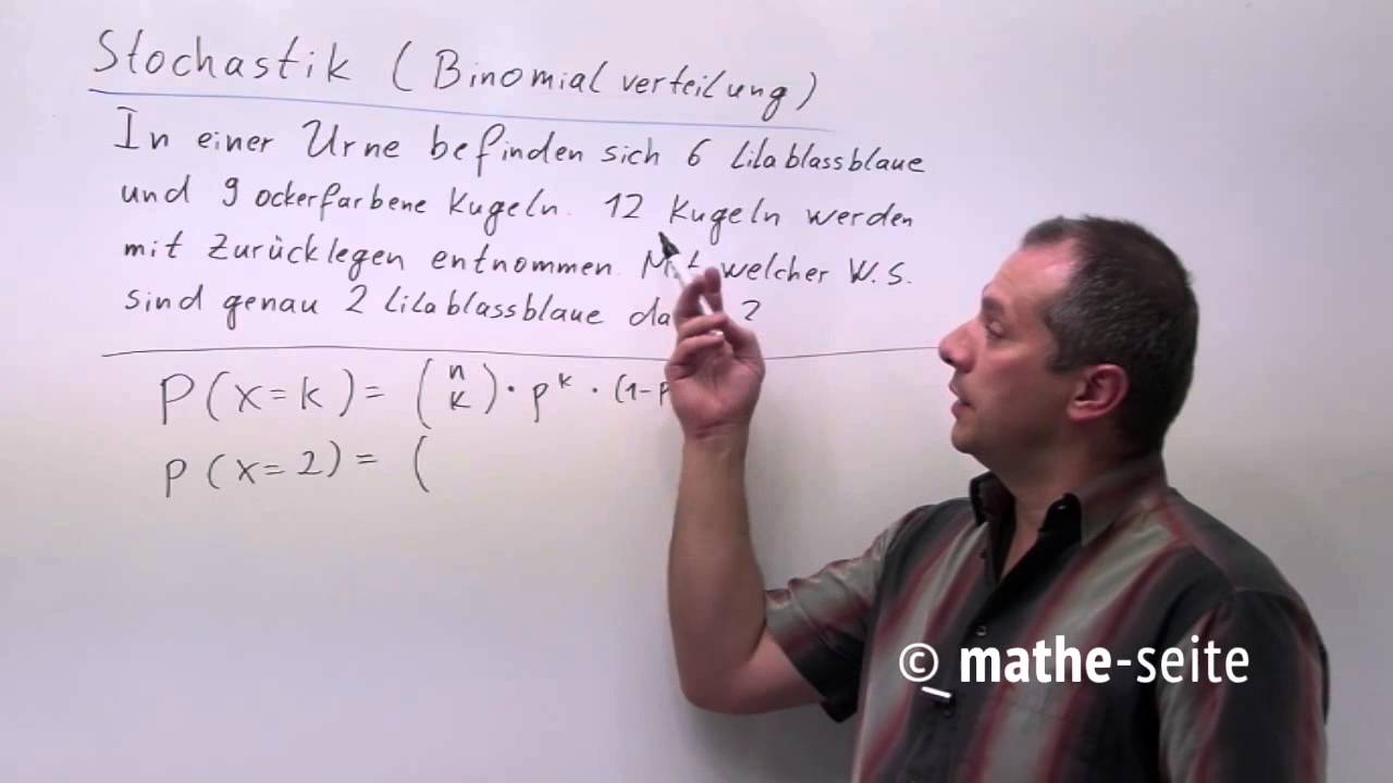 Binomialverteilung Bernoulli-Formel mit ...