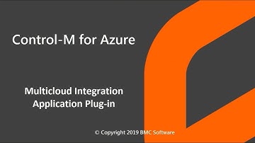 Control-M for Azure Application Plug-in