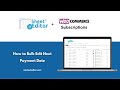 How to Bulk Edit Next Payment Date for WooCommerce Subscriptions