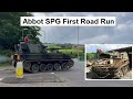 Abbot self propelled gun from rusty wreck to first road run