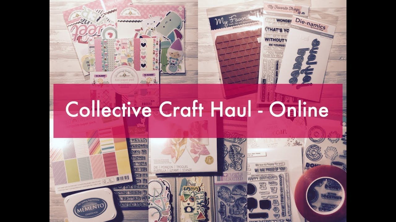 Collective Craft Haul - Online (Part 2) - Hobbybase, Bumbleberry's, Craftstash... | Melus Makes