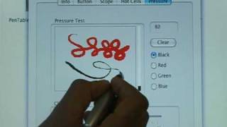 P-Active XPC-1710A-Adjusting the Pen Pressure Sensitivity