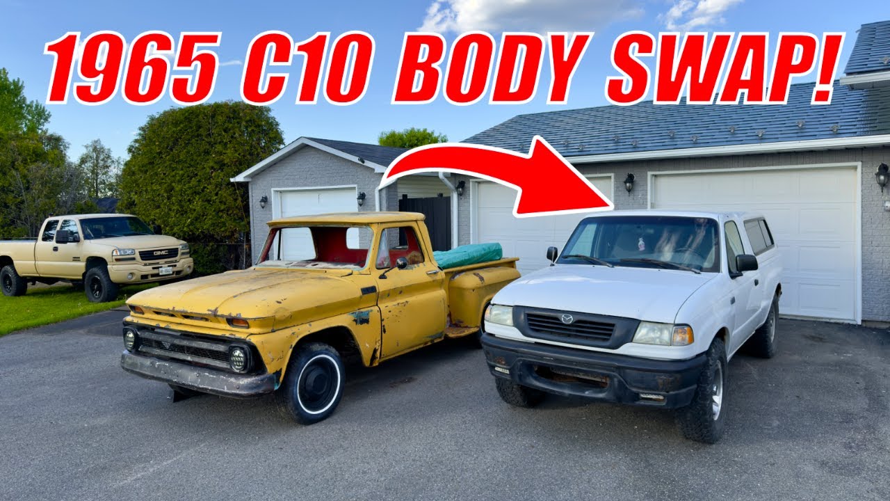 Замена кузова Chevy C10 на Ford Ranger... Возможно ли это??? - C10 Build EP.1