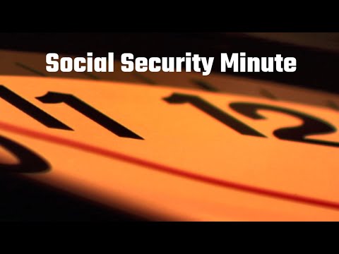 Social Security Minute 13  - How To Correct Your Earnings Statement