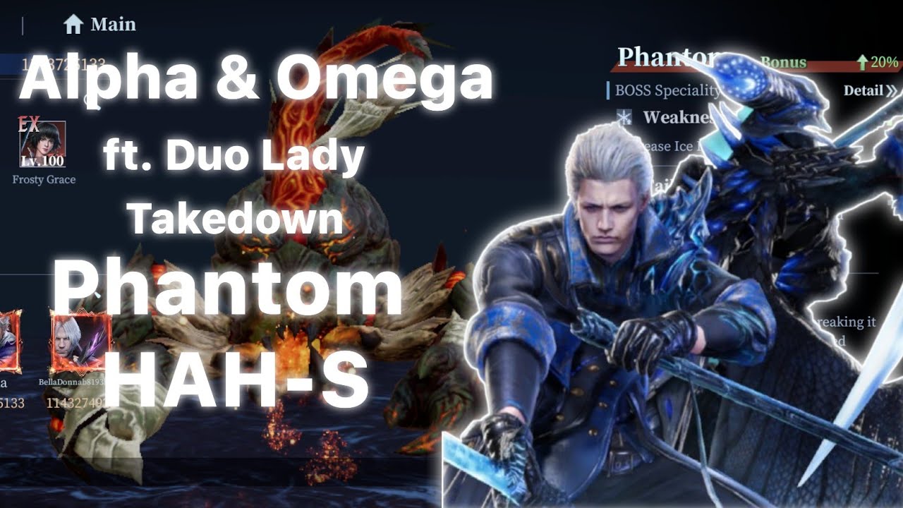 Vergil Alpha & Omega Takedown Phantom in HAH-S