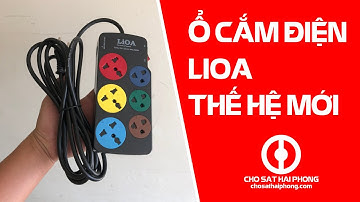 Ổ cắm điện Lioa thế hệ mới - 0942.359986 | Chợ Sắt Hải Phòng