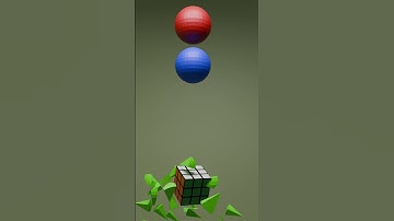 rubics cub #blender3d #3danimation #animation #blenderanimation #simulation #physics #shortvideo