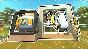 I Built a Piston Powered Battery Generator for Infinite Power! (Crashlander Survival Mod 08)