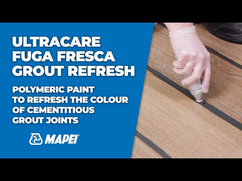 Revive old grout joints, Walls and Floors, Polymeric paint