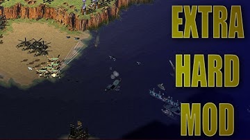 Red Alert 2 | Extra Hard Mod | Sea bombradment from Brutal Ai