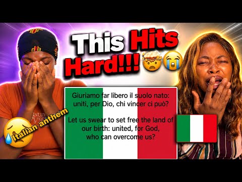 Italian National Anthem 🇮🇹 FIRST TIME REACTION (Why Is Il Canto degli Italiani So POWERFUL?)
