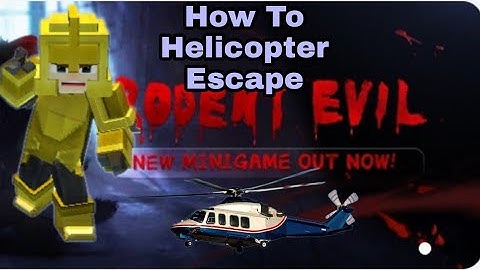How To Helicopter Escape In Rodent Evil | Blockman Go | The BMGO GAMER |