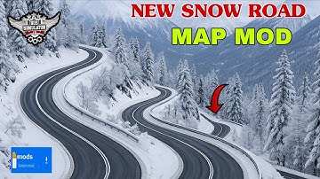 Map Mod Bussid 4.3.4 - New Snow Hill Road Map Mod For Bus Simulator Indonesia |Bussid Map Mod|Bussid