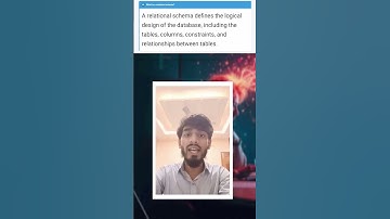 RELATIONAL SCHEMA • DBMS PLACEMENT SERIES #computereducation #database #dbmstutorials #dbms