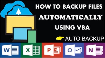Part 5] How to Backup Files Automatically Using VBA