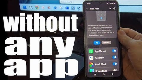 How to hide apps in realme without any app | Realme note 50, c51, C35, C11, C25y, c30s c33, c31, n53