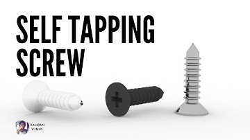 CATIA V5 - HOW TO DESIGN SELF TAPPING SCREW