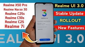 Realme November 2022 New Stable Update | Realme C25/C25s/C30s/7i/X50 Pro/Narzo 30 New Update