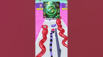 UNREAL GREEN SNAKE EVOLUTION #shorts #snakegame #snakerun