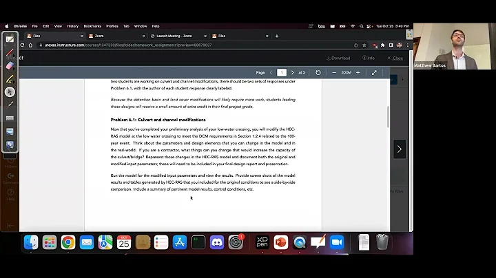 CE 374U Urban Stormwater (2022), Lecture 18: Culverts, Pt. 1