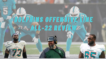 Week 8 Dolphins Offensive Line Grades | All-22 Review | The Scouting Combine