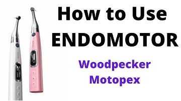 Operations - Motopex Brushless Endodontic Motor With Integrated Apex Locator | Woodpecker | VSDent