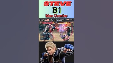 Tekken 8: Steve Fox b1 Max Damage Combo Breakdown!
