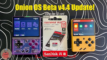Using One SD Card for Miyoo Mini Plus & V4 | Onion OS Beta 4.4 OTA Update Tutorial