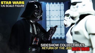 DARTH VADER SIDESHOW COLLECTIBLES RETURN OF THE JEDI 1/6 FIGURE SHOWCASE
