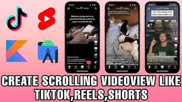 How to Make App like tiktok in Android Studio in Hindi - tiktok jaisa app kaise banaye | Techno Sp