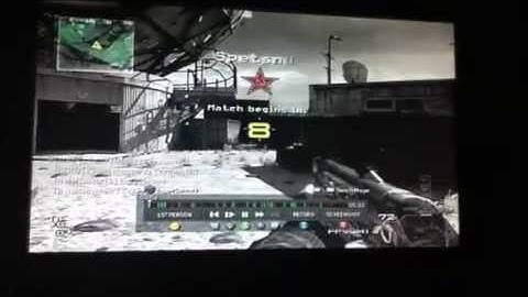 First mw3 random throwing knife