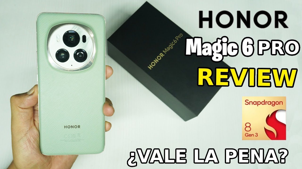 HONOR Magic 6 PRO: REVIEW del Teléfono chino con Snapdragon 8 Gen