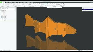 Fishy the Creo multi-body master modeling tutorial