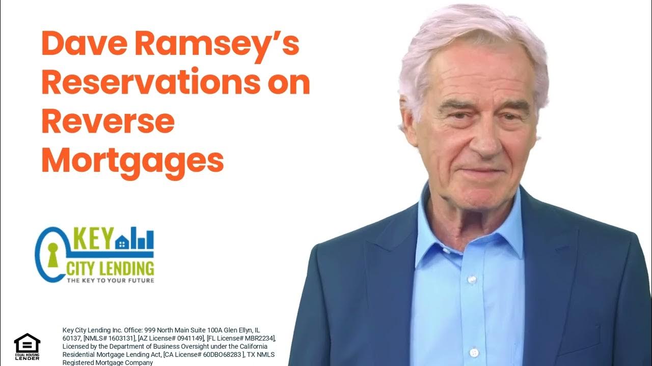 Dave Ramseys Reservations on Reverse Mortgages YouTube