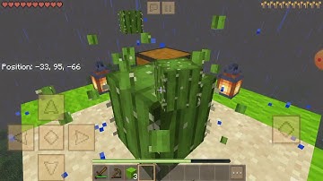 How to play crafting and building skyblock(part-2)