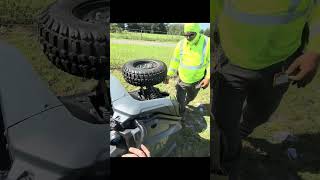 Rhino to the rescue! Always seems to be random roadside recoveries #rhinousa #4x4rescue #free #karma