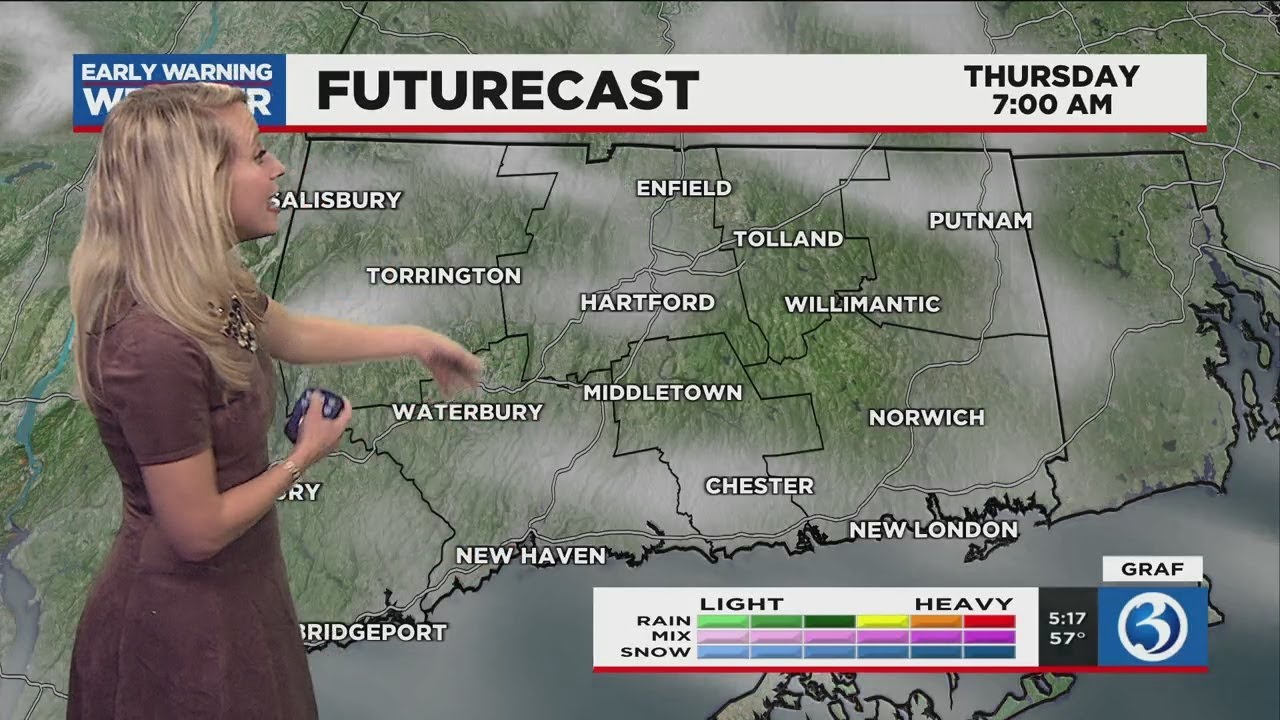 FORECAST: Milder temperatures and sunshine today - YouTube