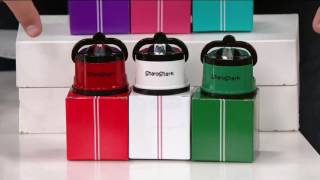 Sharp Shark S/3 Counter Top Knife Sharpeners with Gift Boxes on QVC