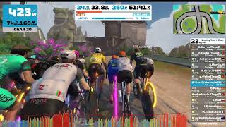 Zwift | Chasing Pink | Fine and Sandy