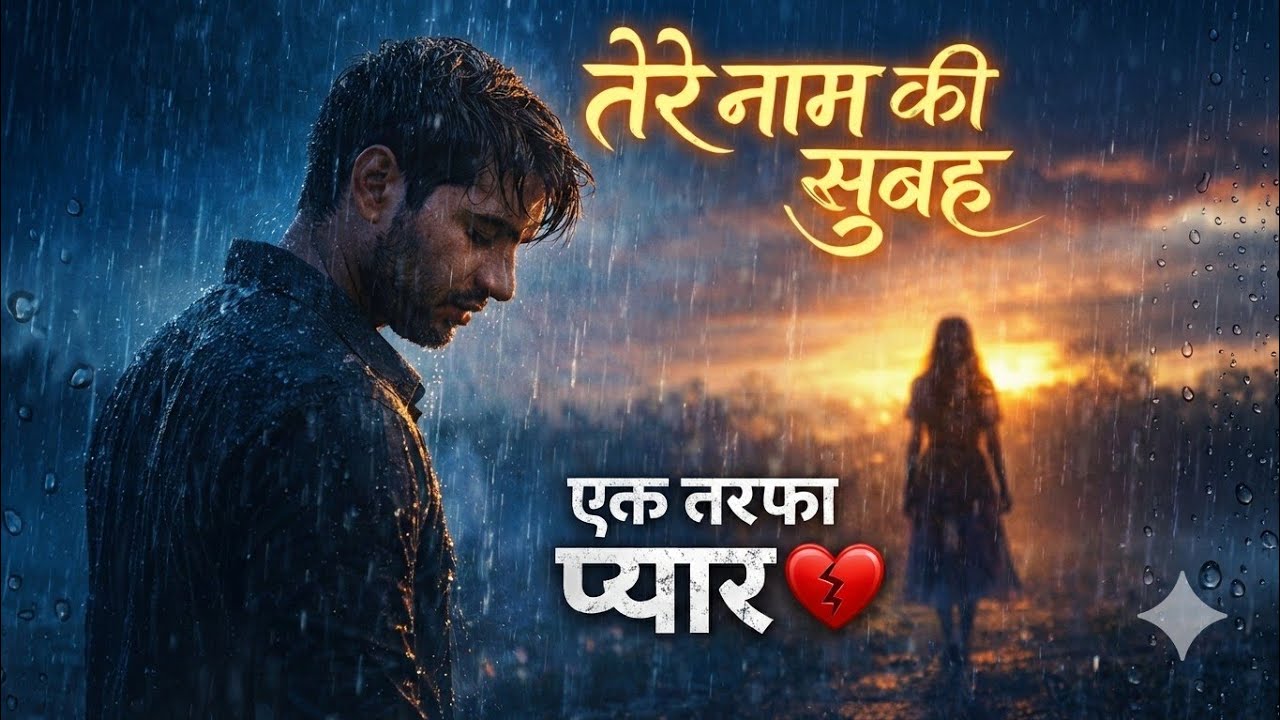 Tere Naam Ki Subah ❤️ | One sided love 🥺 Song | Hindi New Song 2026