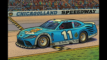 NASCAR Class B Open — Live Racing, Strategy, and Chaos