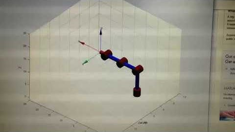 Robotic Arm MATLAB + DYNAMIXEL drawing a rectangle/circle