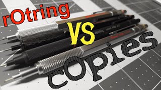 أقلام الرصاص الميكانيكية Rotring 600 وRapid Pro VS Redcircle وKuelox 3308! هل هي نسخ جيدة؟