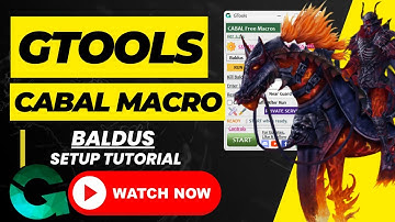GTOOLS BALDUS MACRO - UPDATED LINK ON DESCRIPTION