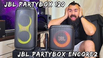 JBL Partybox Encore2 VS JBL Partybox 120 Which is BETTER?