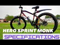 Hero Sprint Monk Cycle || Specification || Cycle Video & Images || The Throttle Customs