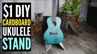 Diy portable ukulele stand subscribe to this channel
https://www./bernadetteteachesmusic?sub_confirmation=1 to-go stand, as
coined by my dear subs...